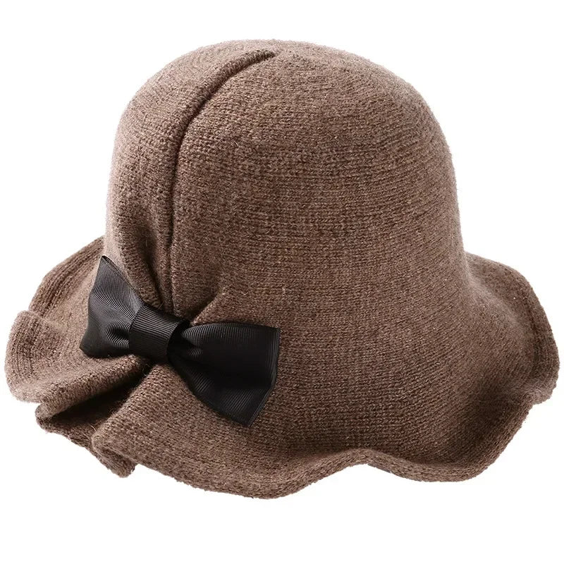 Autumn Winter Fedora - Back View